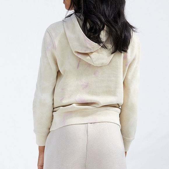 Colour Range Kids Eco Beige Tie Dye Hoodie - Picture 2 of 6